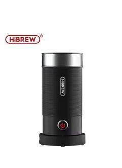 HiBREW HiBREW Electric Milk Frother Frothing Foamer Chocolate Mixer Cold/Hot Latte Cappuccino fully automatic Milk Warmer Cool M1A(BLACK)  - Image 1