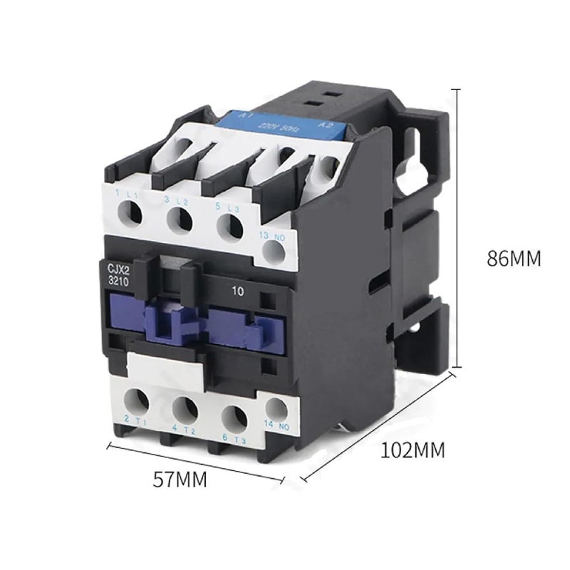CJX2 3210 AC 36V Contactor 32A 3 Phase DIN Rail Mount 24V 380V Compatible - Image 5