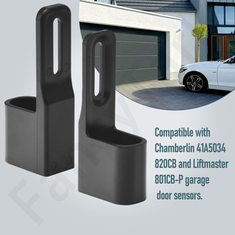 FancyTark 2 Pack Garage Door Sensor Sun Shield Protector Compatible with â€‹Liftmaster Chamberlain Garage Door Sensors, Fits for 801CB-P 820CB 41A5043 Garage Door Sensors - Image 4