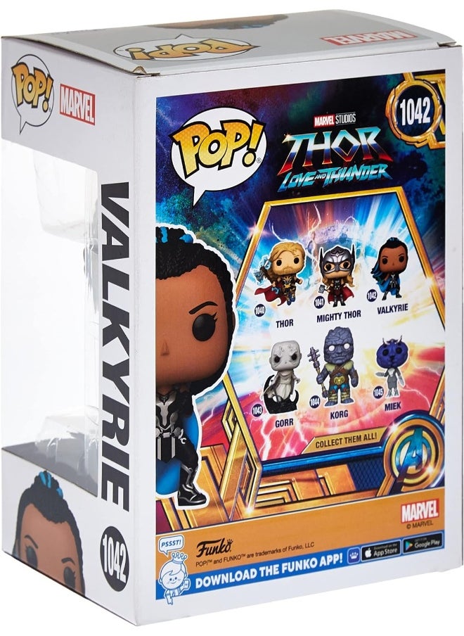Funko Funko Pop! Marvel: Thor: Love and Thunder - Valkyrie - Collectable Vinyl Figure  - Image 4
