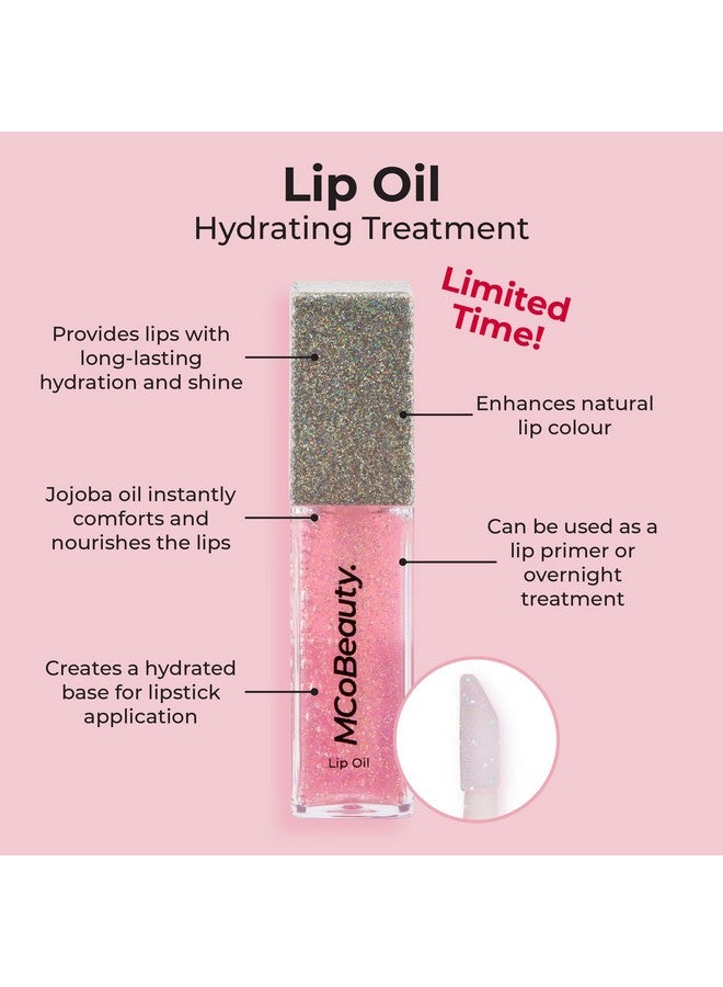 أم سي أو بيوتي علاج ترطيب الشفاه بزيت MCoBeauty، إصدار عيد الميلاد، لمعان مرطب لشفتين جميلتين طبيعيًا، مستحضرات تجميل نباتية وخالية من القسوة - Image 3