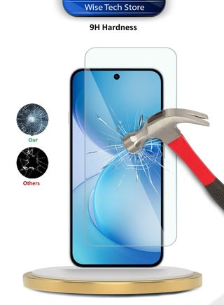 [حزمة 2] واقي شاشة زجاجي مقسى 9H 2.5D من سلسلة WTech الممتازة بحواف منحنية لجهاز Oppo Reno16 F 5G 2026 / Reno 16 FS 5G 2026 (MSG9CN) - شفاف - view 4