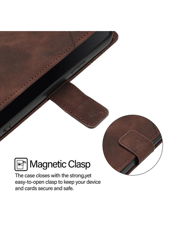 Zaboon Case For Cubot Note 40 Skin-feel Embossed Leather Phone Case - Image 5