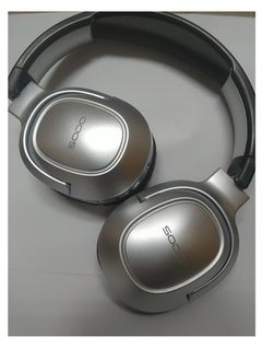 سودو سماعة رأس لاسلكية SD-1105 Soundo بتقنية البلوتوث 5.3 مع ميكروفون خارجي ودعم بطاقة SD - أسود  - Image 2