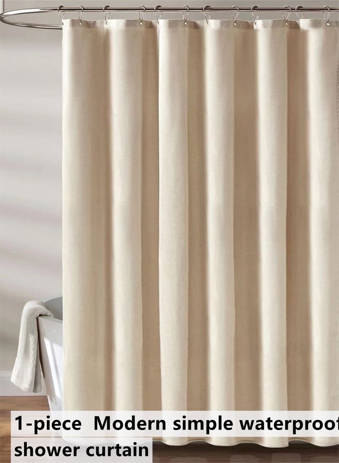 كوتيس ستارة دش بوليستر مقاومة للماء وحديثة وبسيطة مكونة من قطعة واحدة بيج 180 × 180 سنتيمتر - Image 1