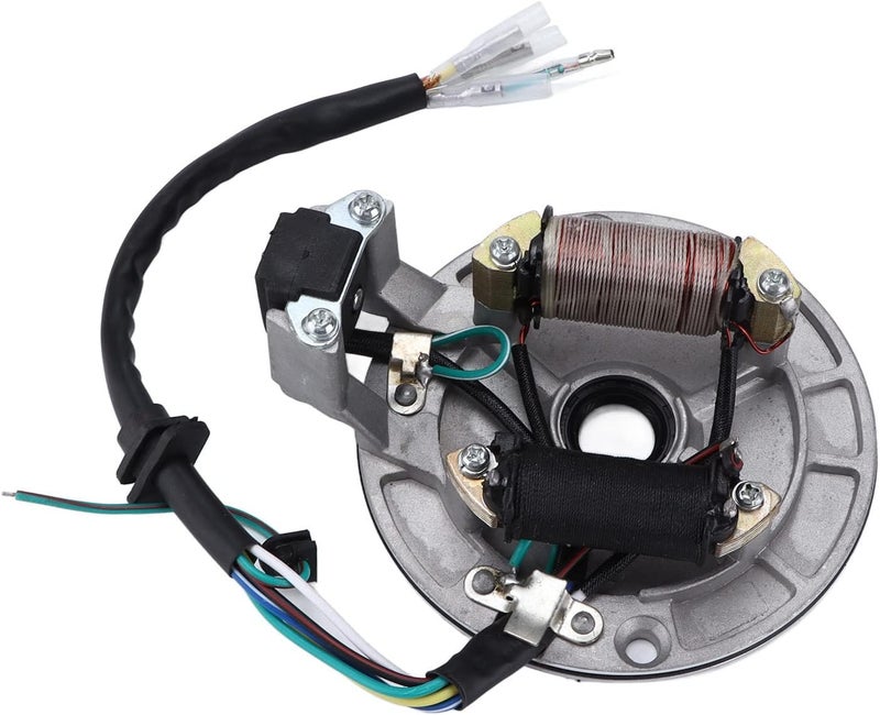 woobles Wire Harness, Ignition Coil CDI Spark Plug Wire Harness Magneto Stator Kit for 50cc ‑140cc Kick Start Dirt Pit Bike ATV - Image 3