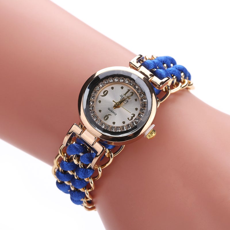 Sloggi New Fashion Quartz Watch for Women Blue