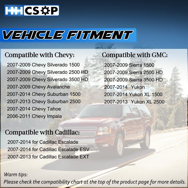 HHCSOP Front Right Passenger Side Door Lock Latch Actuator for 2007 2008 2009 2010 2011 2012 2013 2014 Chevy Silverado Suburban Tahoe Impala Escalade ESV EXT GMC Sierra 1500 2500 3500 HD Yukon XL - Image 3