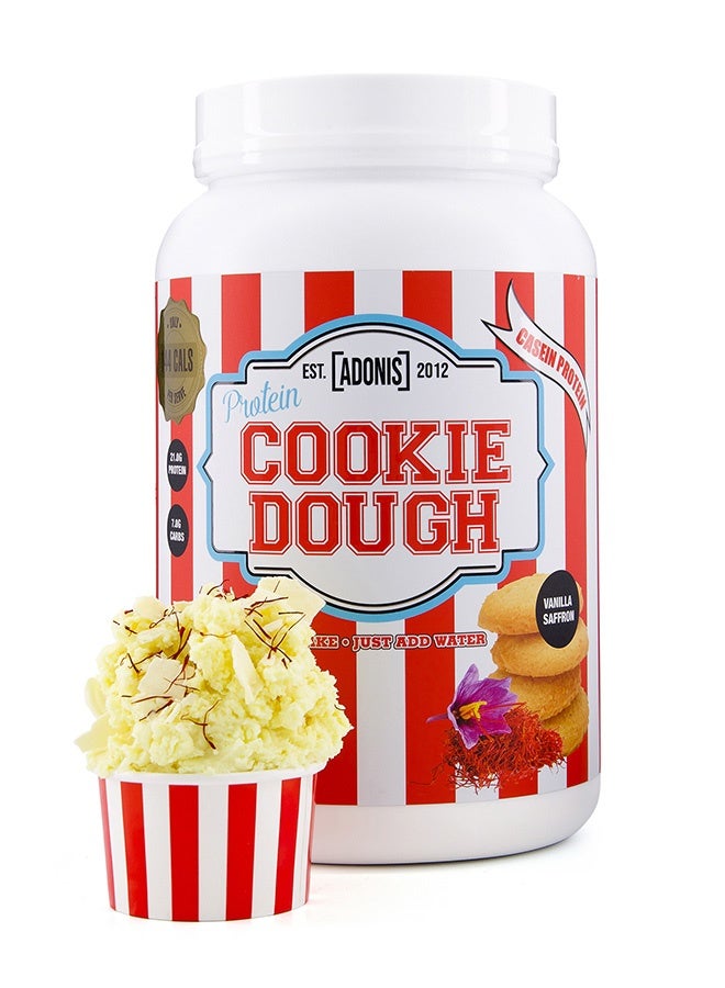 Adonis Protein Cookie Dough, Casein Protein, Vanilla Saffron Flavour 1kg