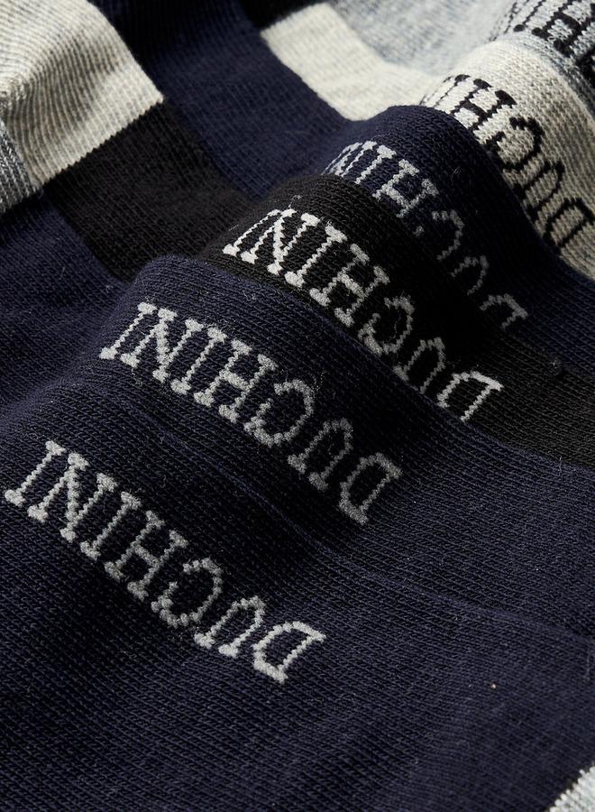 DUCHINI Men Non Terry Socks Ankle Length - Set Of 7 - Image 4