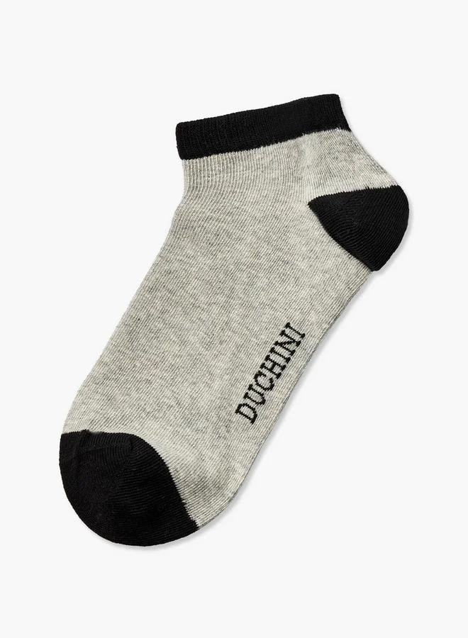 Duchini Men Non Terry Socks Ankle Length - Set Of 7