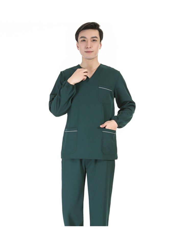 KUYING New V-neck Split Style Medical Work Uniform  - Image 1
