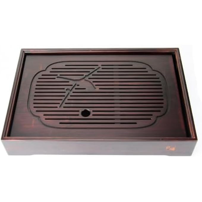 rayihni Chaban Bamboo Tea Board Tea Board For Chinese Traditional Tea Ceremonies Gong Fu Cha65X38X255Cm - Image 1