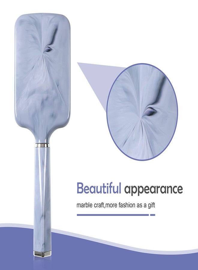 WIN SUN Paddle Brush with Air Cushion in Marble Effect，Good Massage and Good for Detangling, Straightening Hair and Blow Drying. - Image 3