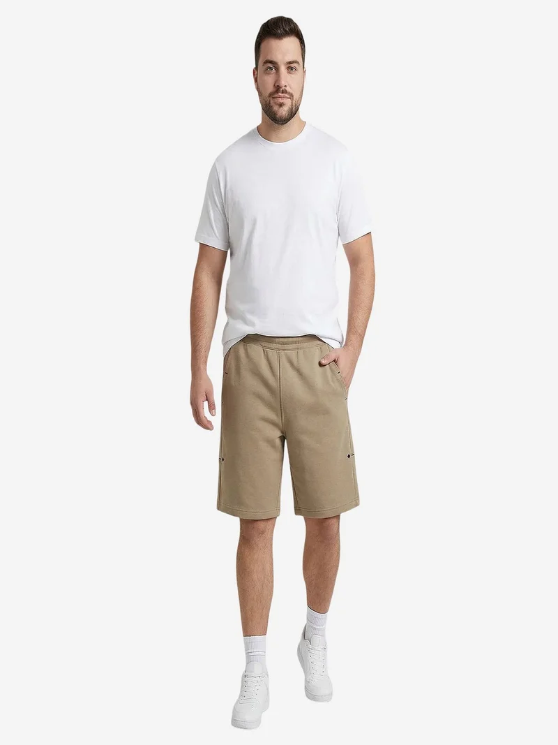 Tommylife Multicolor TOMMY Men's Mid Waist Drawstring Shorts for Men | Best Price UAE