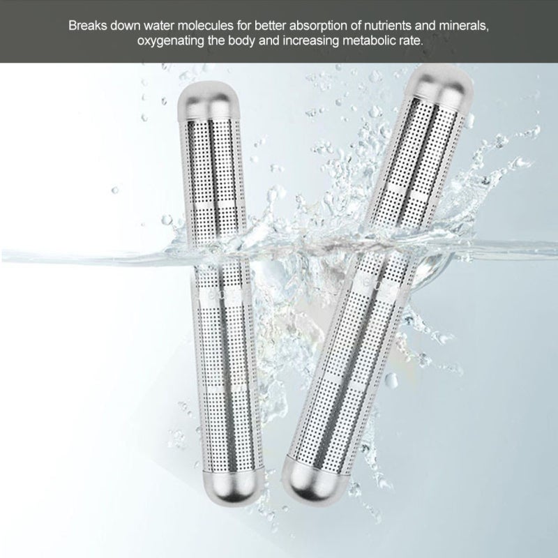 HailiCare Hydrogen Alkaline Water Stick: Stainless Steel Portable PH Alkalizer Ionizer Filter - Antioxidant Nutrient Absorption Support Water Ionizer for Home and Travel Use - Image 4