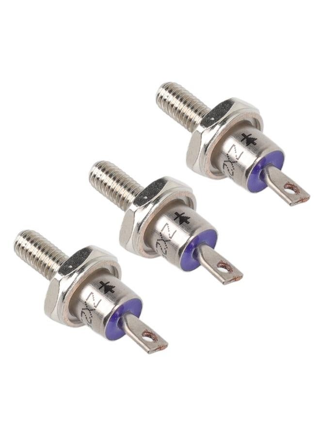 NIBEMINENT 3PCS Rectifier Diode Spiral 25A Iron High Hardness Spiral Rectifier Module Replacement for Generator Cathode  - Image 4