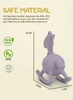 BAYBEE Molar Silicone Teether for Baby  - Image 4