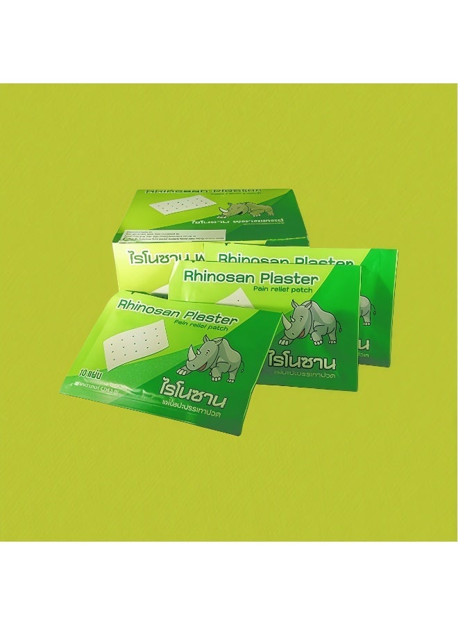 بلومنغ تايم لاصقة راينوسان لتخفيف آلام العضلات وآلام الظهر، علبة واحدة تحتوي على 20 قطعة - Image 3