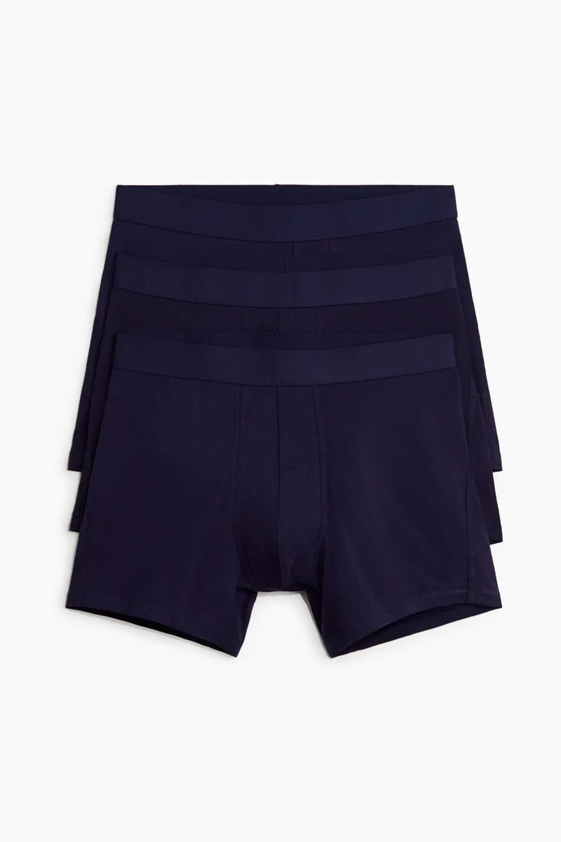 H&M  3-pack Xtra Life™ mid trunks for Men | Best Price UAE