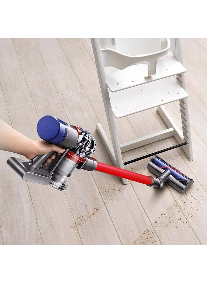 عصا تمديد الأنبوب متوافقة مع موديلات Dyson V7 V8 V10 V11 V15، قطع غيار متوافقة مع ملحقات مكنسة Dyson اللاسلكية (أحمر)