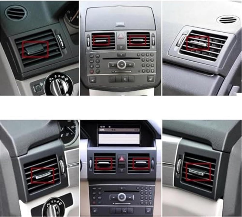 DEMULAX Front AC Vent Grille Outlet Tab for Mercedes-Benz - Image 3
