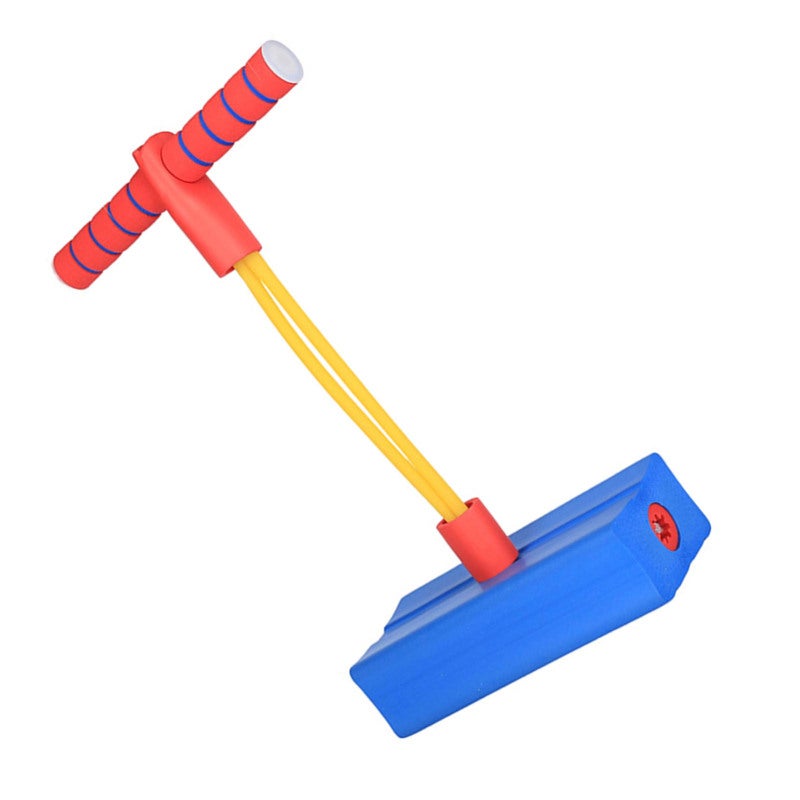 Foam Pogo Stick: Blue Tpe Material - Sound Effects Kids Pogo Jumper for Indoor Outdoor Children's Balance Training Exercise Play - Image 4