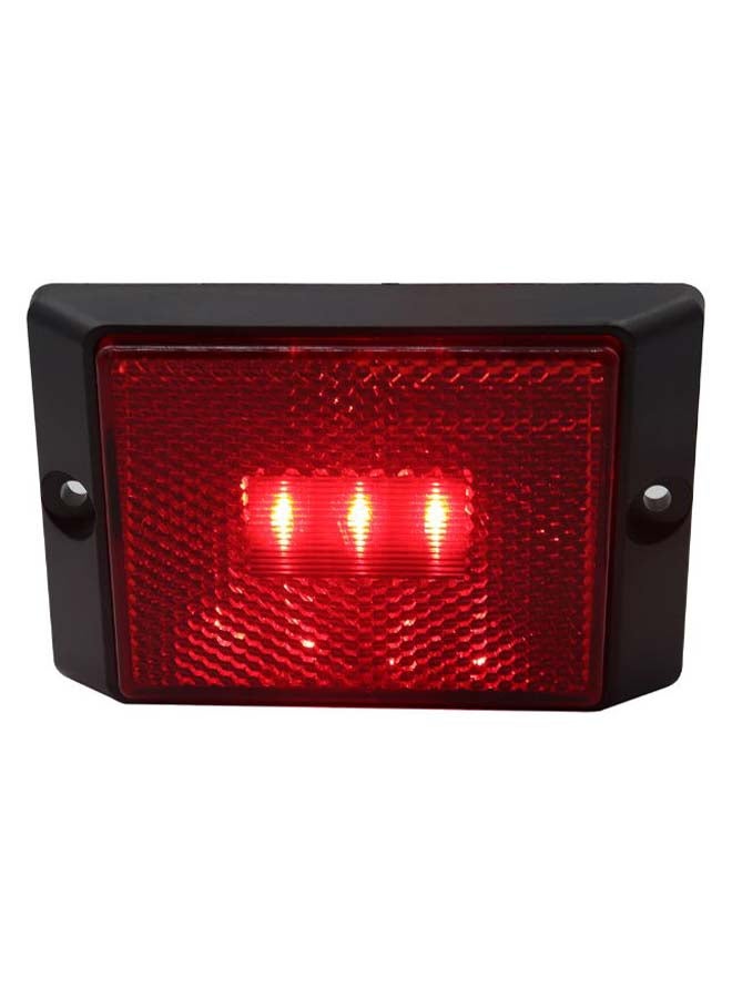 Loquat Square Stop Turn Side LED Indicator Light For Truck Trailer