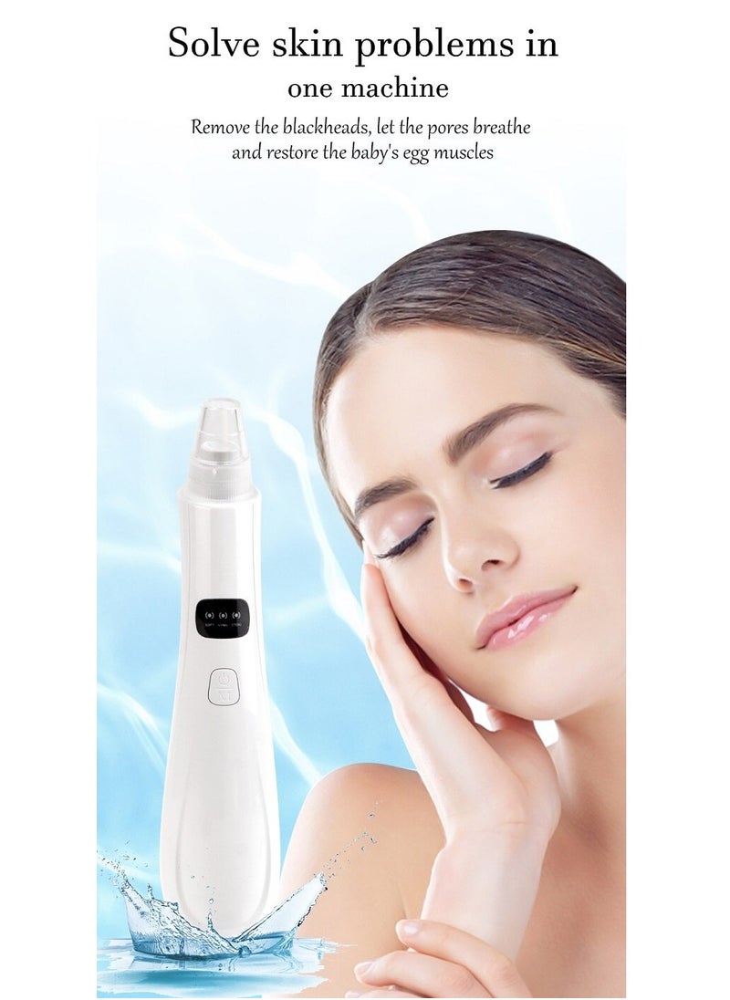 Generic 3 Suction Mode Face Cleansing Beauty Machine Dead Skin Remover Face Vacuum Blackhead Removal Skin  - Image 3