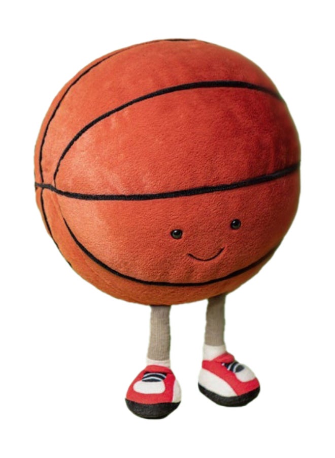 Jellycat Amuseables Sports Basketball Plush – Soft Stuffed Toy with Cordy Legs, Cute Valentine’s Gift for Kids & Adults, Collectible Jellycat, 22cm - Image 1