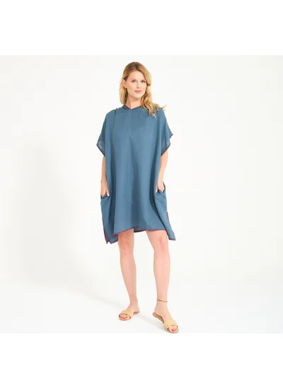 Miespiga Unisex Muslin Hooded Surf Adult Poncho