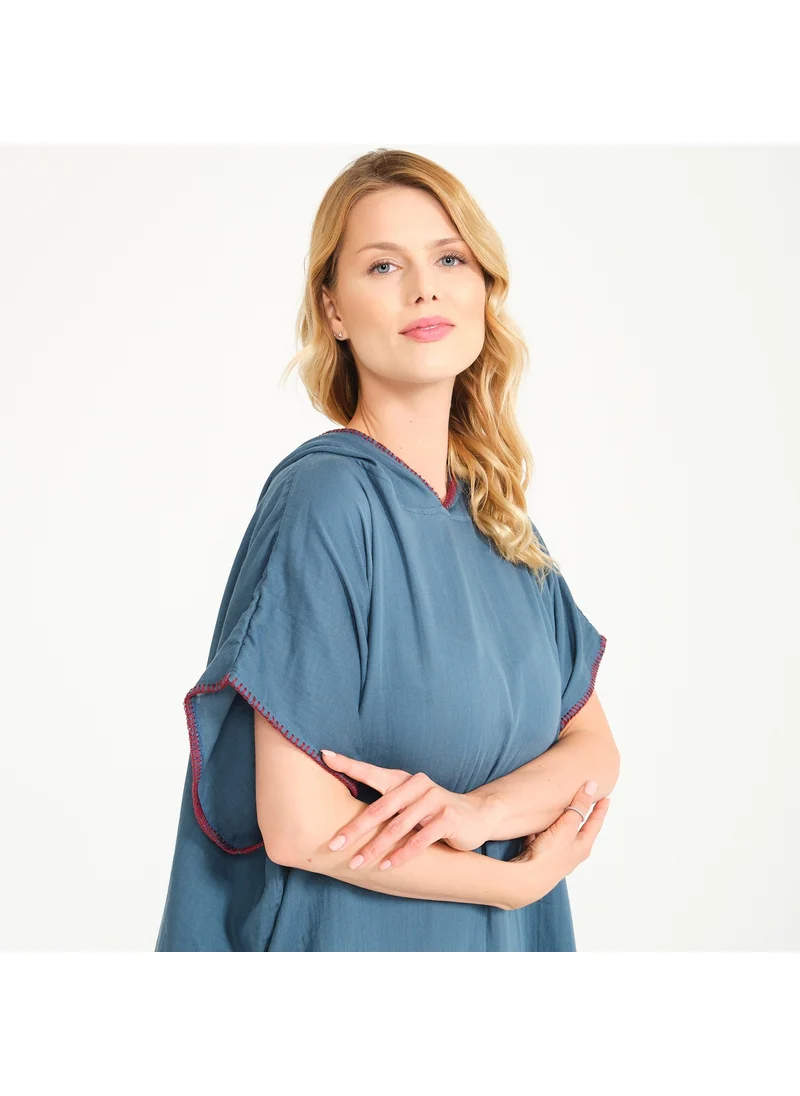 ميسبيغا Unisex Muslin Hooded Surf Adult Poncho