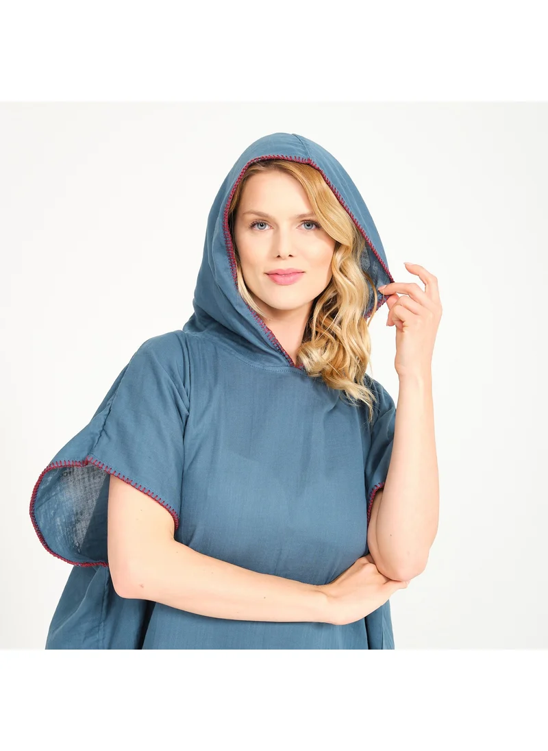ميسبيغا Unisex Muslin Hooded Surf Adult Poncho
