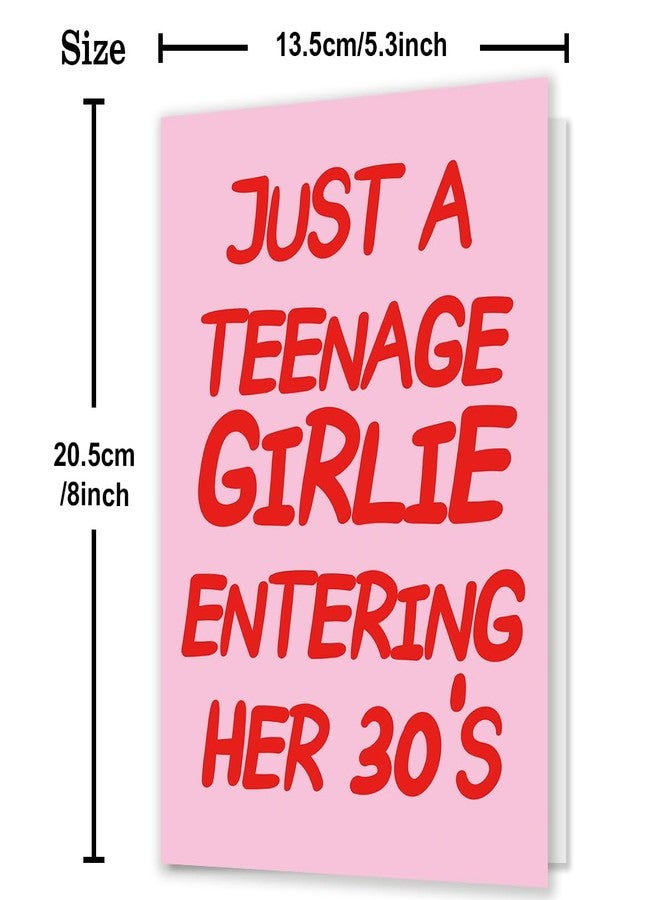 IDU Funny 30th Birthday Card for Her,30th Birthday Gifts & Decorations for Women Her,30 Year Old Birthday Gifts Card for Wife Girlfriend Daughter Sister Bestie Friend - Image 3