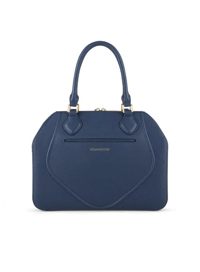 Veganologie Gemma Tote Bag in Blue Made from 17 Recycled Bottles