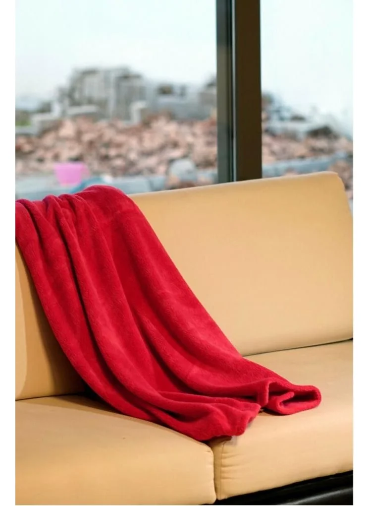 Mulberry Wellsoft Blanket, Red Four Seasons TV Blanket, Plush, Polar Blanket, Double 220*230