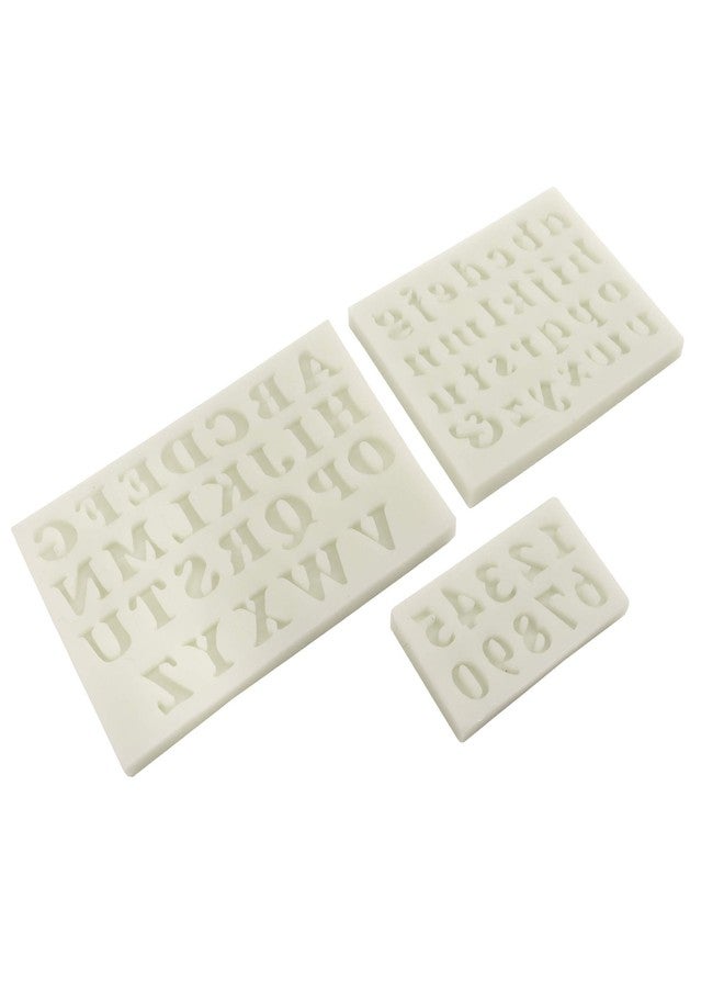 O'Creme Silicone Fondant Mold, Small Letters and Numbers - Image 3