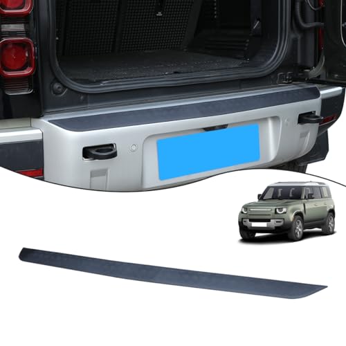 YIWANG for Land Rover Defender 90 110 20202024 Car Styling ABS Black Car Rear Bumper Plate Cover Trim Stickers for Defender Auto Accessories ABS Black