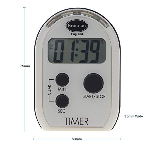 Brannan Visual Timer Multi Function with Vibrating Audible and Flashing Alarm - Seniors Countdown Timer Ideal for The Visually and Hearing Impaired - Image 3