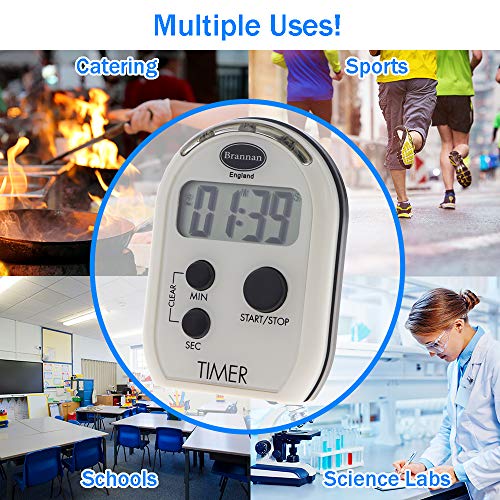Brannan Visual Timer Multi Function with Vibrating Audible and Flashing Alarm - Seniors Countdown Timer Ideal for The Visually and Hearing Impaired - Image 5