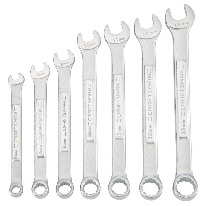 CRAFTSMAN MM WRENCH SET IN POUCH, 7PC (CMMT21086) - Image 1