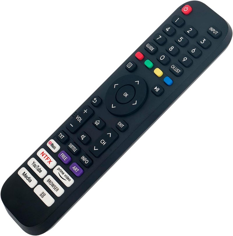 Vinabty DANSAT Smart TV Remote Control, Works with Impex Smart TV - Image 3