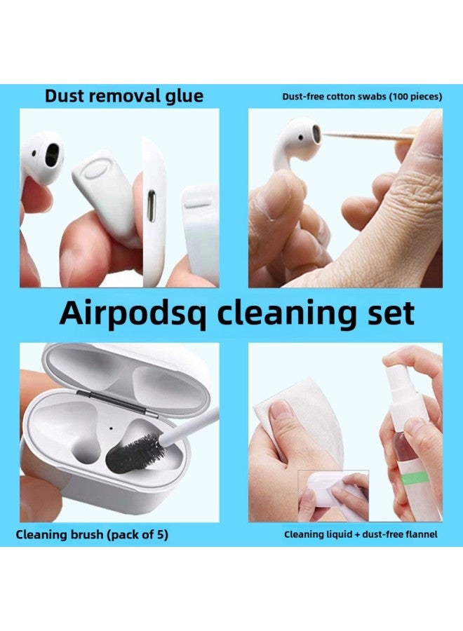 Airpods Earphone Iron Powder Cleaner Bluetooth Earphone Black Dot Dust Removal Cleaning Suit Glue-free Dust Removal Artifact-Color:Dust Removal Glue  - Image 4