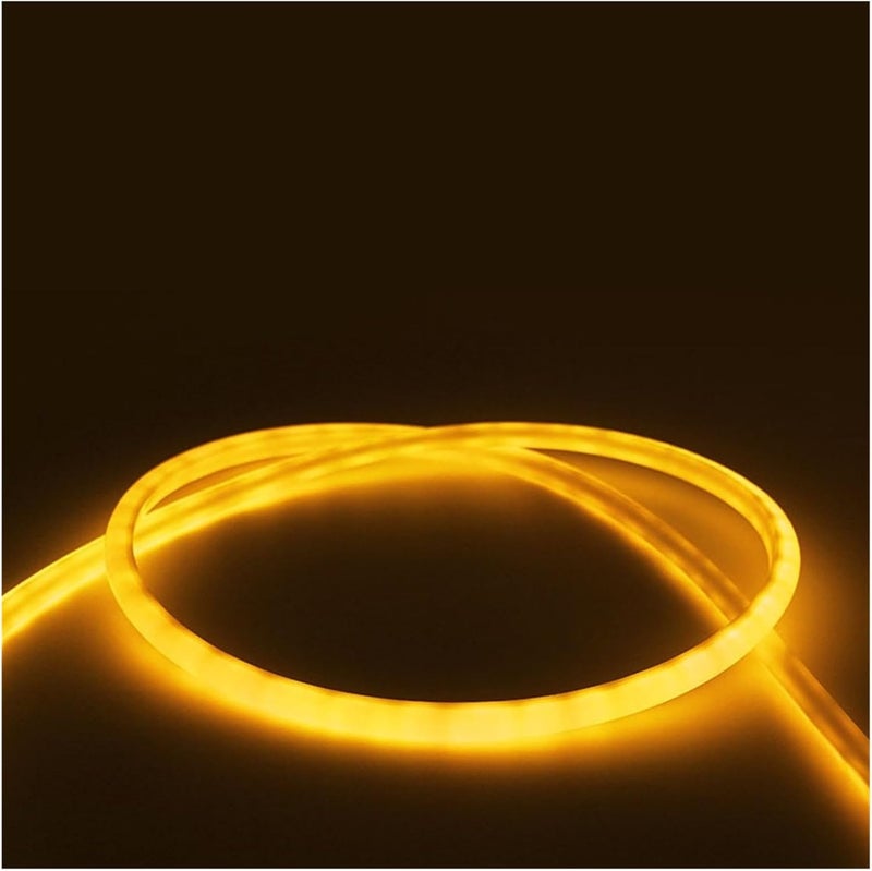 5m 2835 10 * 10MM semicircular neon Tube Light with 120 Lights Single Light Single Cut Light bar Engineering Decoration(3000K Warm White) - Image 4