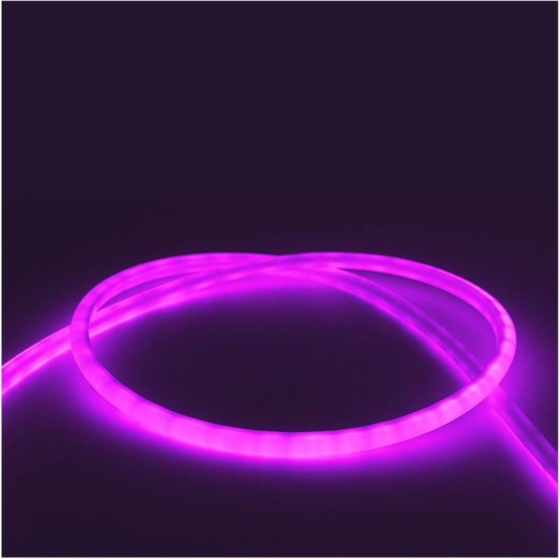 5m 2835 10 * 10MM semicircular neon Tube Light with 120 Lights Single Light Single Cut Light bar Engineering Decoration(3000K Warm White) - Image 5
