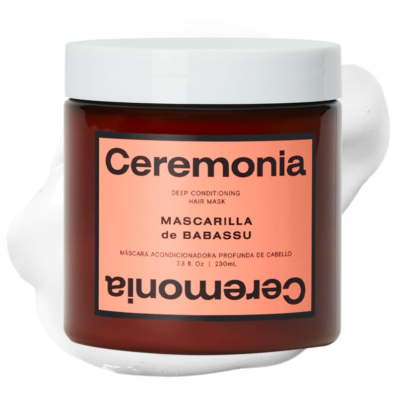 Ceremonia Mascarilla de Babassu Oil and CupuaÃ§u Butter Deep Conditioning Hair Mask, 7.8 Fl Oz | 230 mL - Image 1