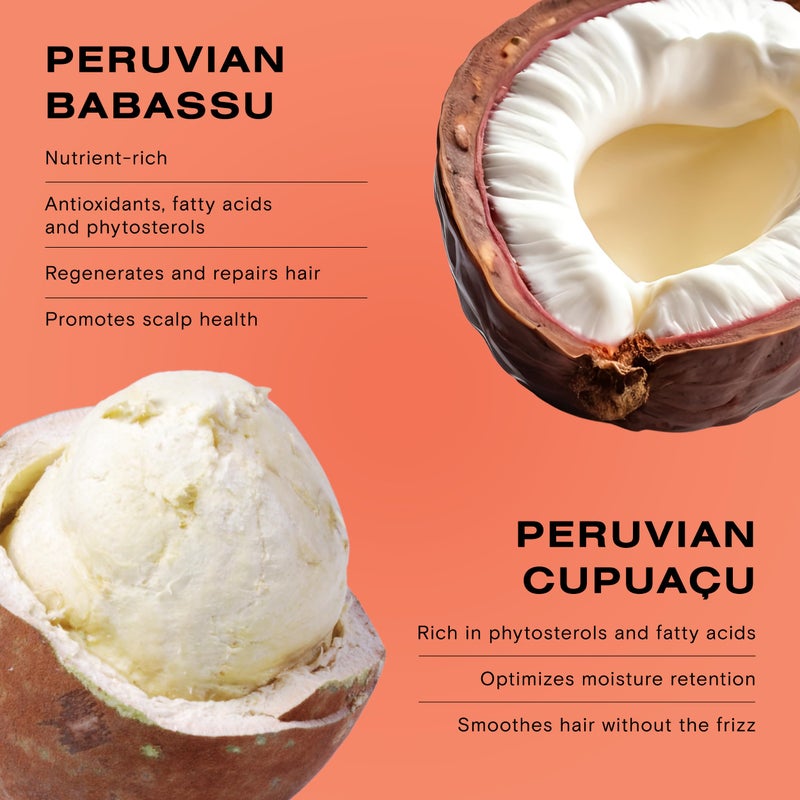 Ceremonia Mascarilla de Babassu Oil and CupuaÃ§u Butter Deep Conditioning Hair Mask, 7.8 Fl Oz | 230 mL - Image 4