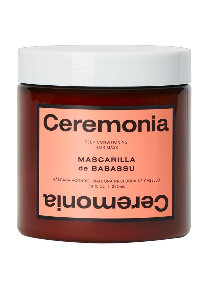 Ceremonia Ceremonia Mascarilla de Babassu Deep Conditioning Hair Mask, 7.2 Ounce - Image 1