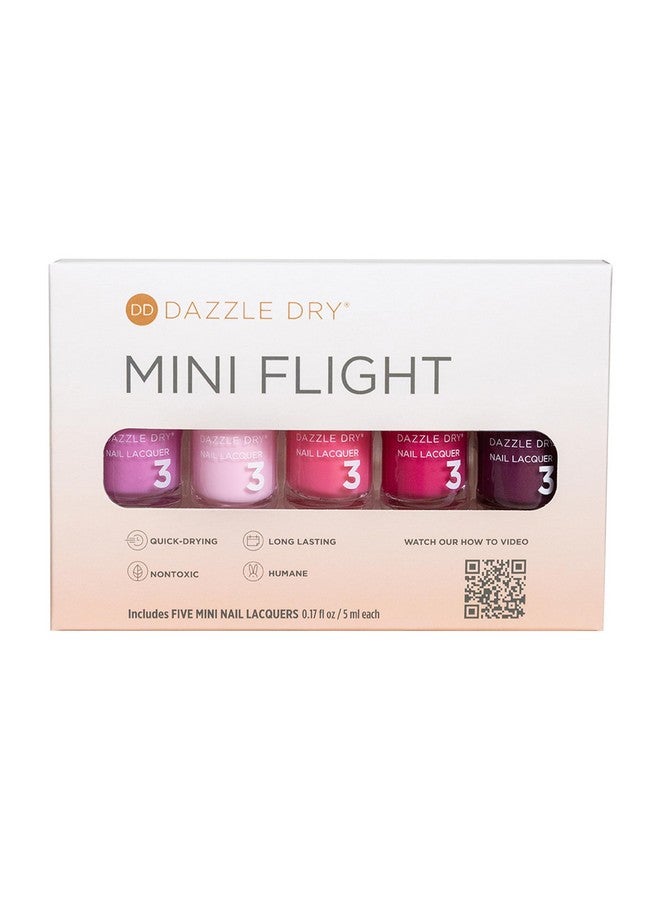 Dazzle Dry Dazzle Dry Mini Flight - Coronado - 5 Mini Lacquers - Image 1