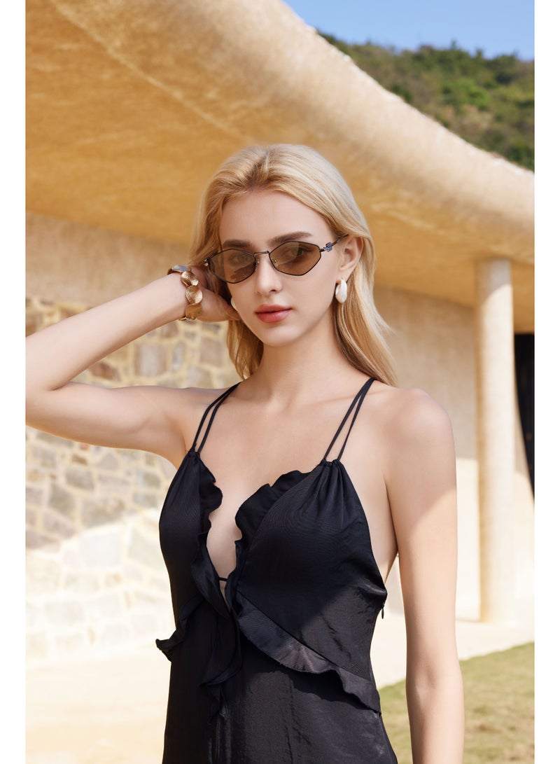 ديفوشي نظارات شمسية نسائية تصميم انيق - ماركة ديفوشي - Image 4